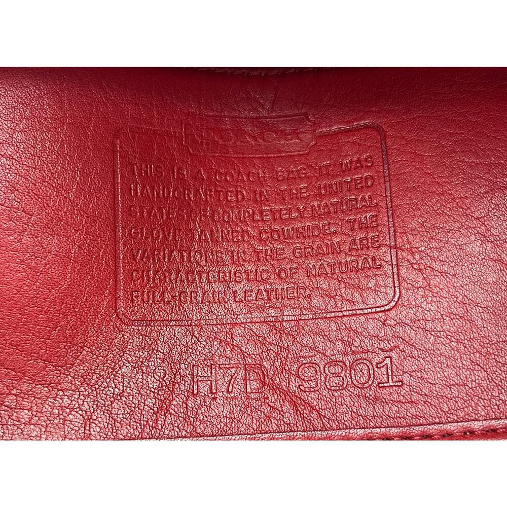 Vintage Coach 9801 Equestrian Small Flap Bag - Picture 11 of 12